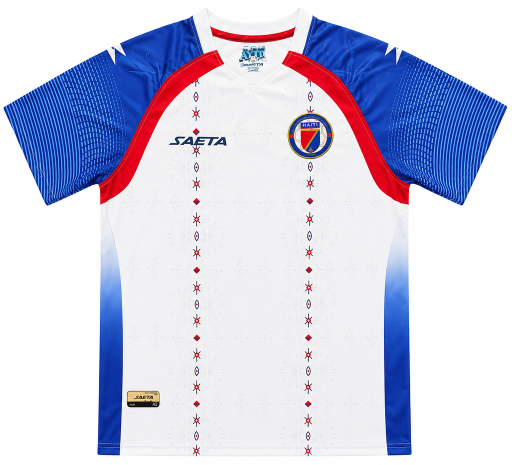 Haiti Soccer Jersey – Home White