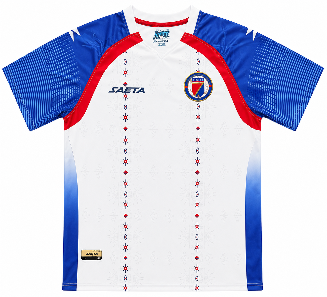 Haiti Soccer Jersey – Home White